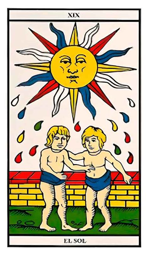 el sol tarot marsella|El Tarot de Marsella